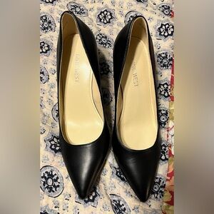 Nine West black kitten heels. Size 6